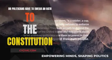 Oath to the Constitution: A Politician's Binding Promise