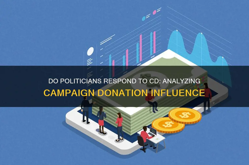 do politions respond to cd