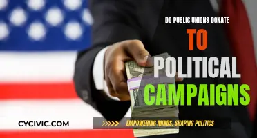 Unveiling Public Union Political Campaign Donations