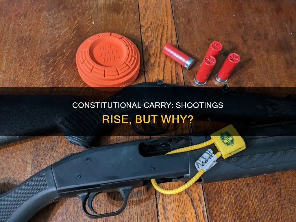do shootings go up after constitutional carry