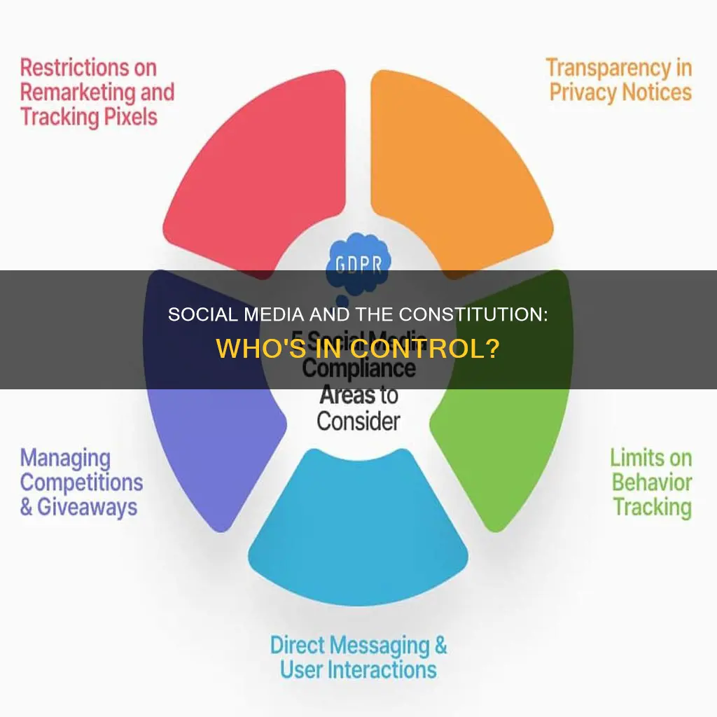 do social media sties hae to follow the constitution
