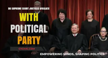 Do Supreme Court Justices Affiliate with Political Parties?