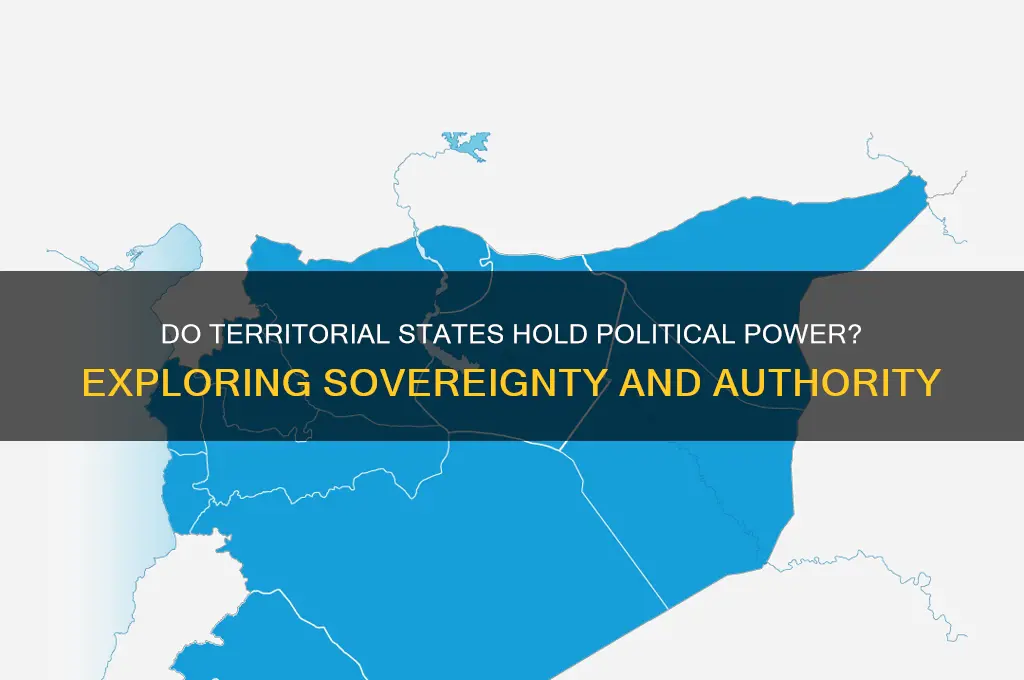 do territorial state have political