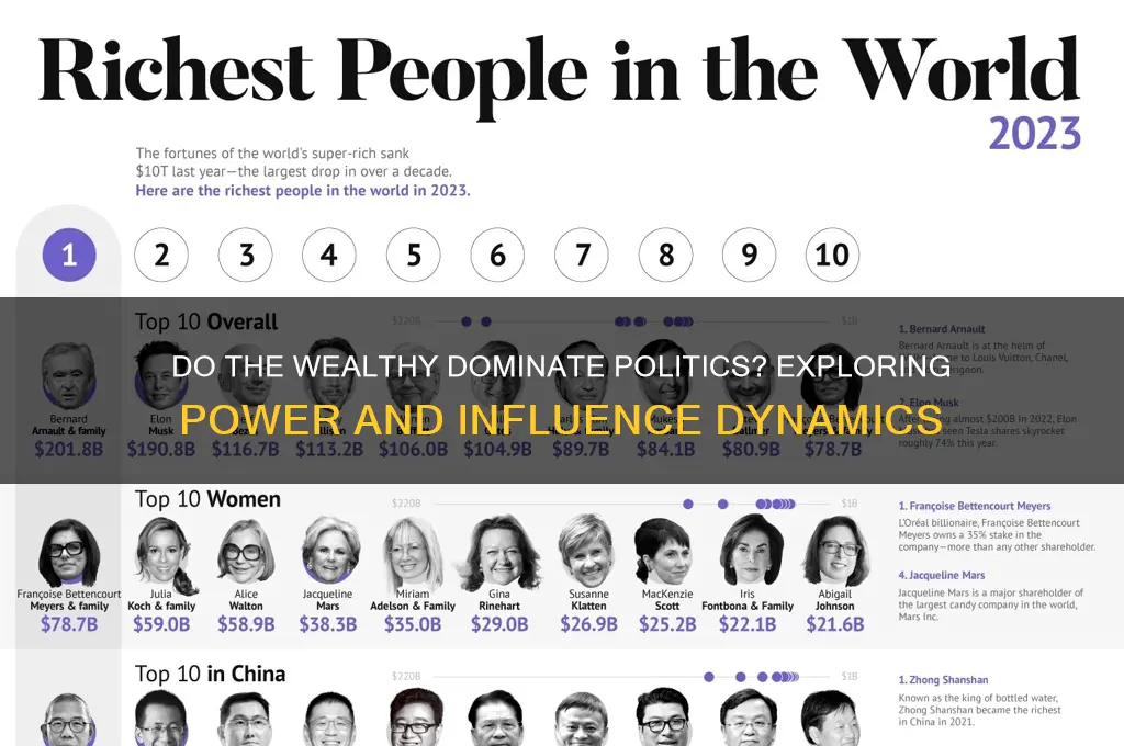 do the rich control politica