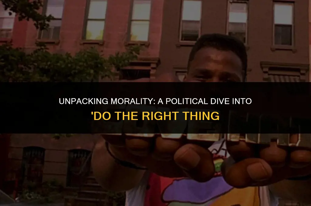 do the right thing movie political analysis