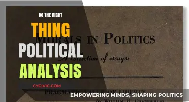 Navigating Morality in Politics: A Call to Do the Right Thing
