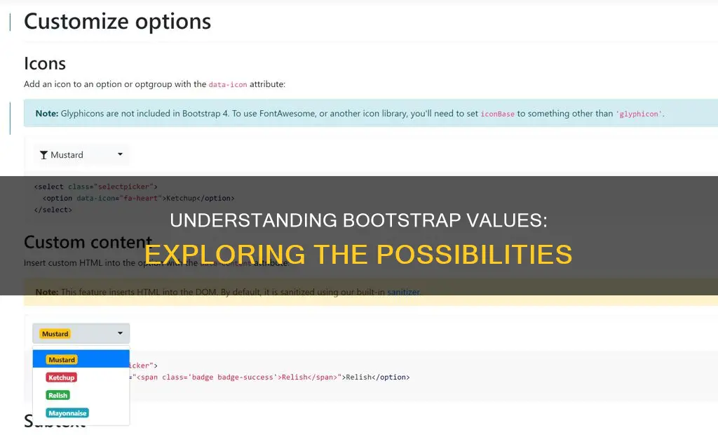 do the values given constitute a possible bootstrap