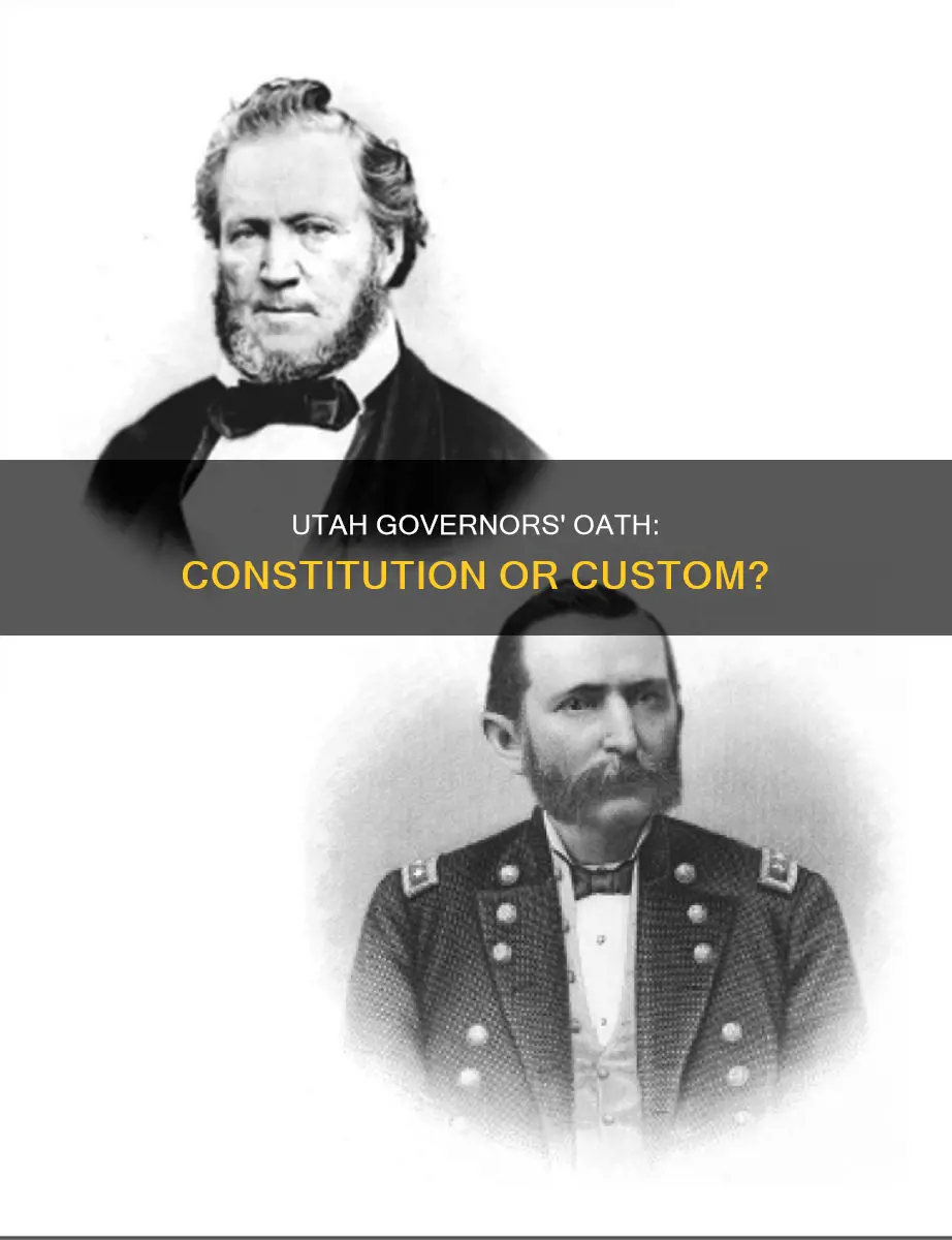 do utah governors take an oath to uphold the constitution