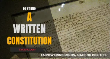 A Written Constitution: Necessary or Not?