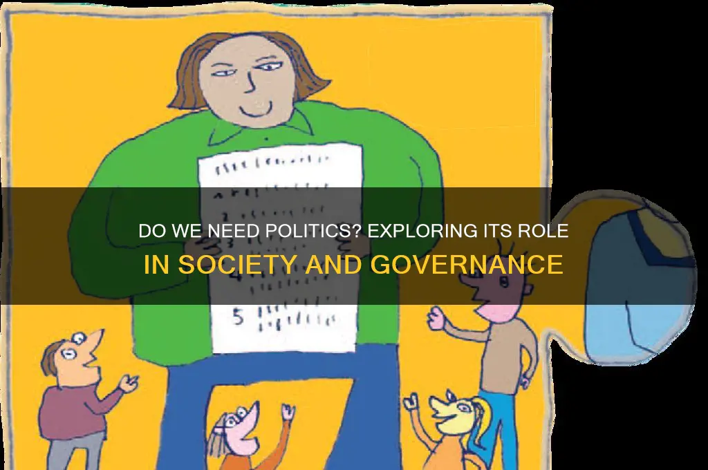 do we need politics