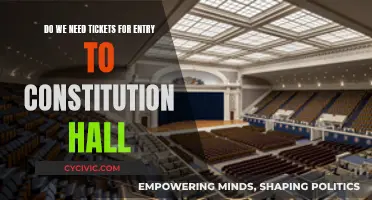 Constitution Hall Entry: Ticket or No Ticket?