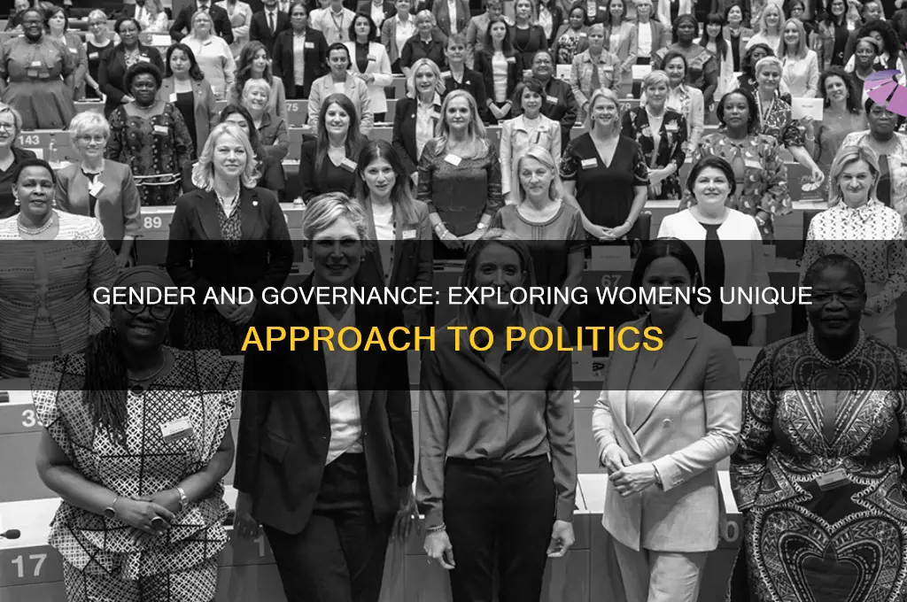 do women do politics differently