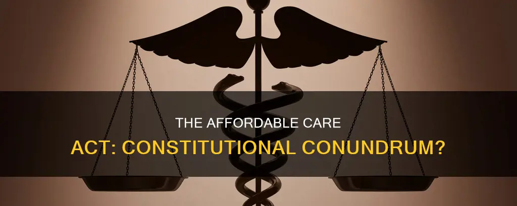 do you believe that the affordable care act is constitutional