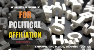 Capitalizing 'Independent': A Guide to Political Affiliation Punctuation