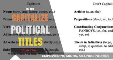 Capitalizing Political Titles: Rules, Exceptions, and Common Mistakes Explained