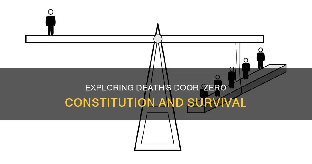 do you die when you hit 0 constitution