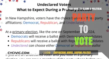 Voting Without Affiliation: Do You Need to Declare a Political Party?