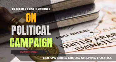 Visa Requirements for Volunteering on Political Campaigns