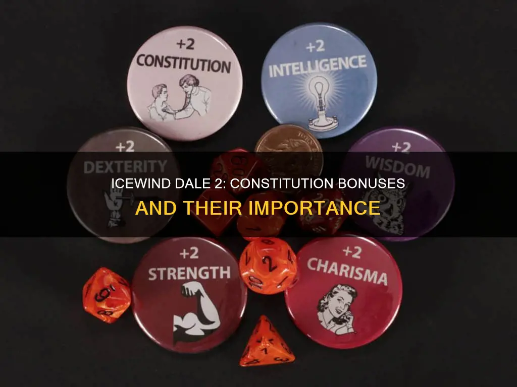 do you need constitution bonus for icewind dale 2
