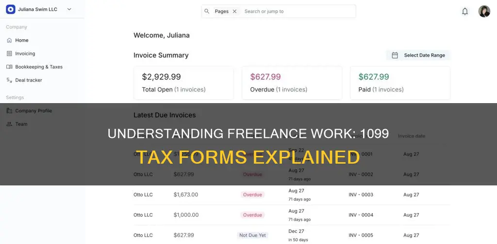 does a 10-99 constitute as freelance work