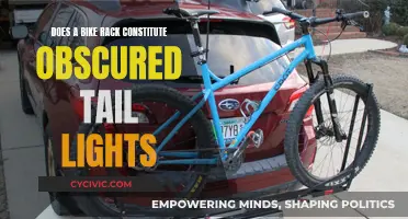 Bike Rack Lights: Are They Legally Obscured?