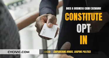 Business Card Exchange: Opt-In or Out?