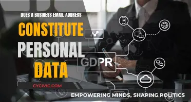Business Email Addresses: Personal Data or Not?