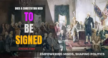The Unwritten Law: Do Constitutions Require Signatures?