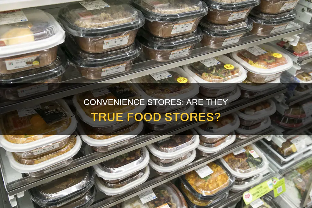 does a convenience store constitute a food store