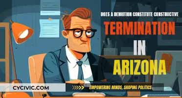 Demotion and Constructive Termination: Arizona's Legal Perspective