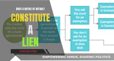 Default Notices: Liens and Legalities Explained