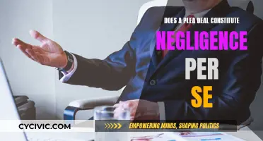 Plea Deals: Negligence Per Se or Strategic Move?