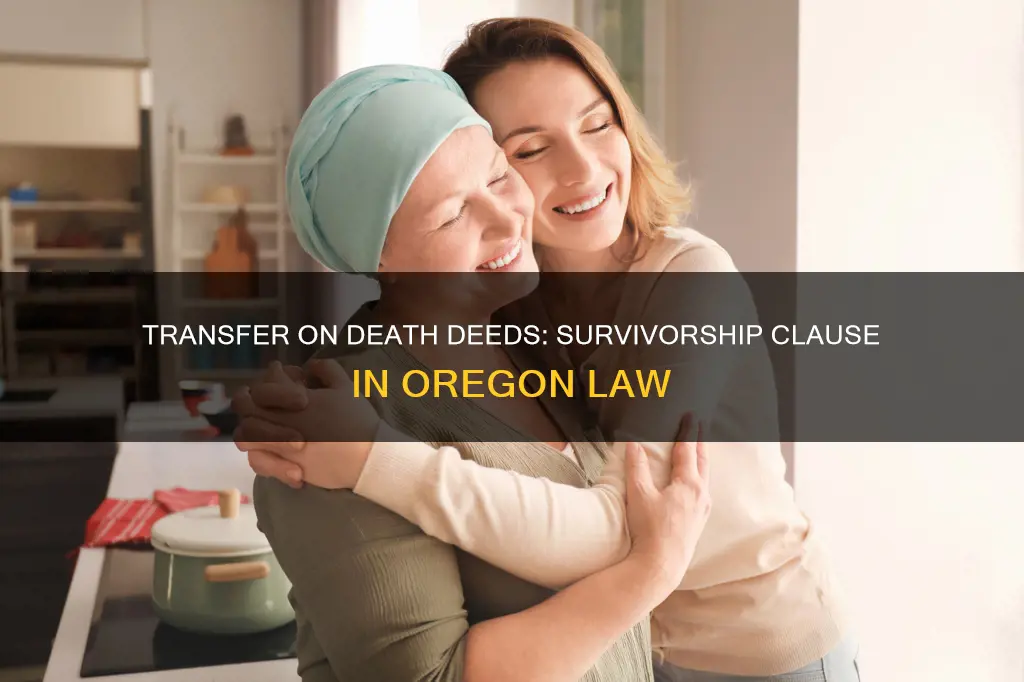 does a transfer on death deed constitute survivorship in oregon