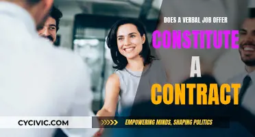 Verbal Job Offers: Legally Binding Contracts?