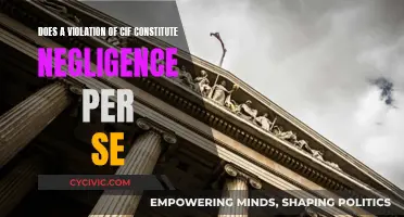 Understanding CIF Violation and Negligence Per Se