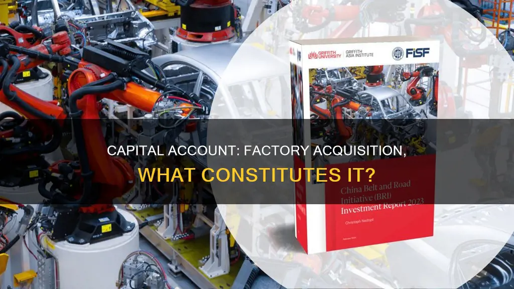 does acquisition of a factory constitute capital account