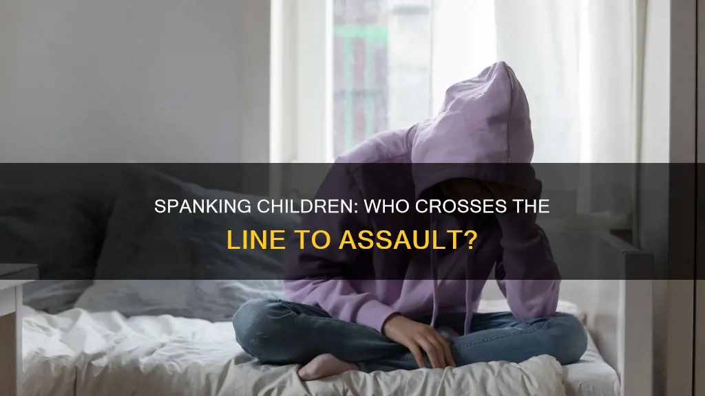 does anyone besides the parent spanking a child constitute assault
