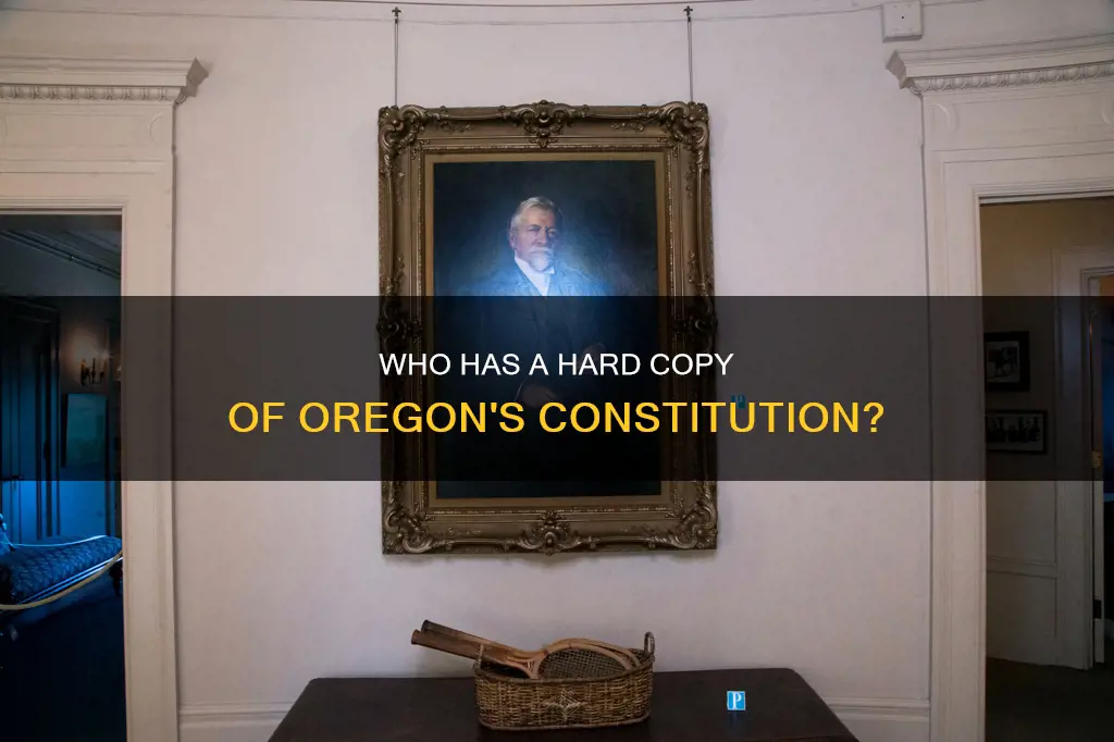 does anyone make print copies of oregon constitution
