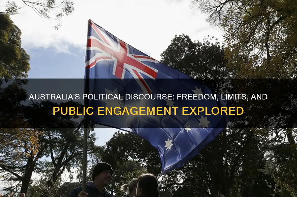 does aulstralia allow political discourse