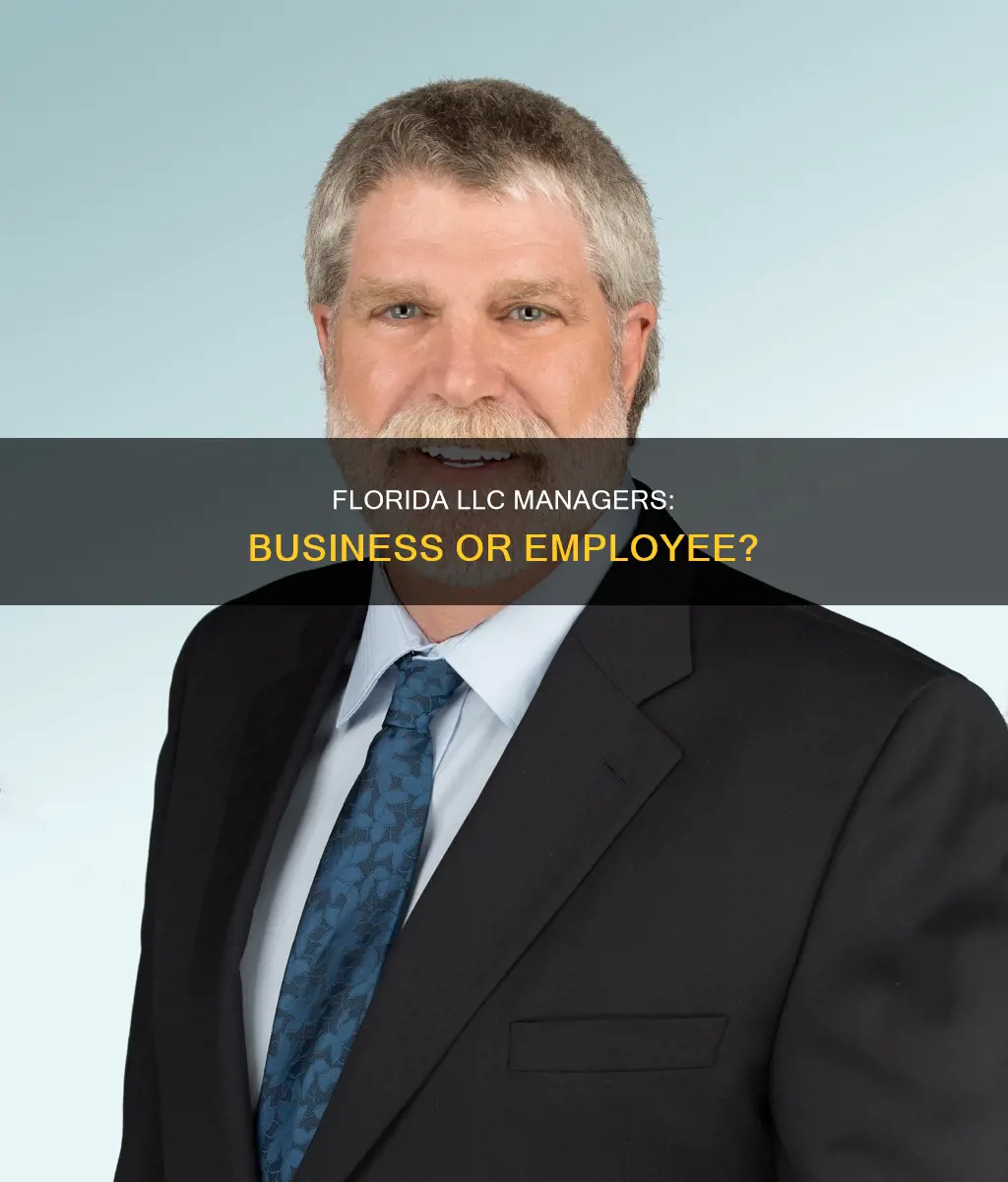 does being manager of a florida llc constitute doing business