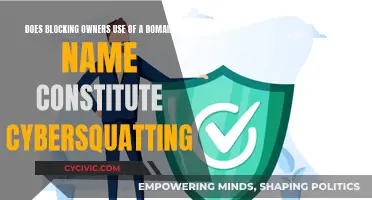 Blocking Domain Access: Is It Cybersquatting?