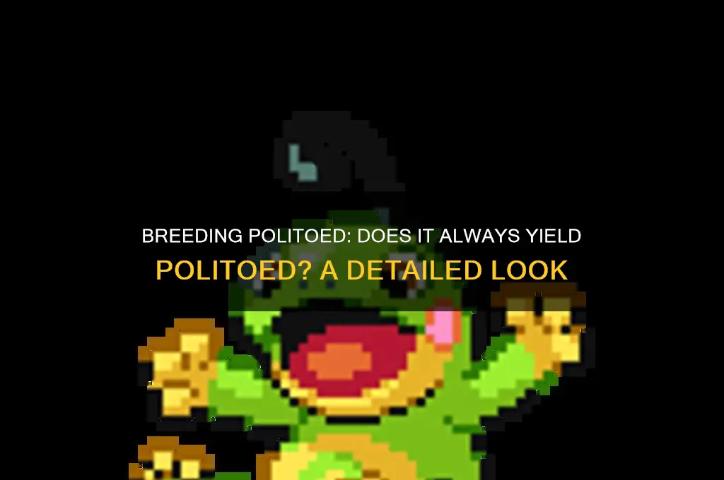does breeding politoed yield politoed
