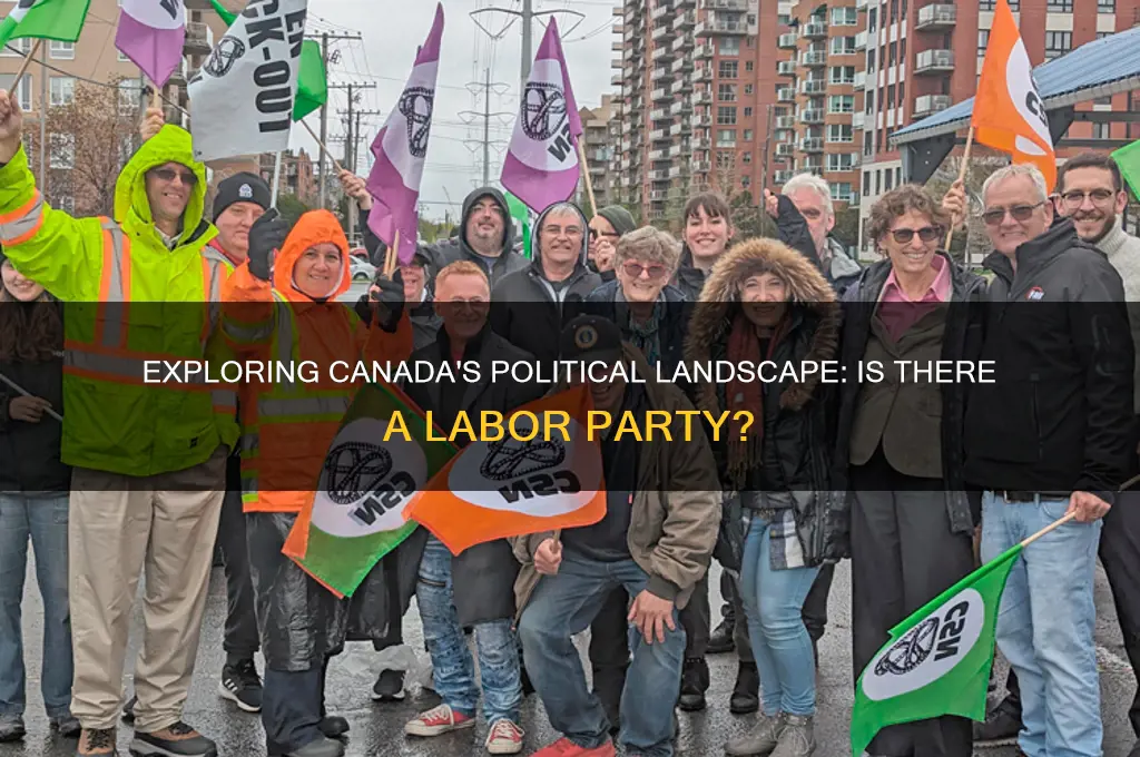 does canada have a labor political party