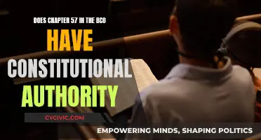 Chapter 57's Authority: BCO's Constitutional Conundrum