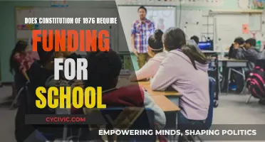 Funding for Schools: Is It in the 1876 Constitution?