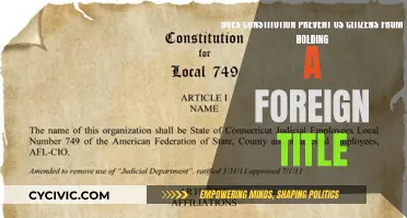 Foreign Titles: Are They Legal for US Citizens?