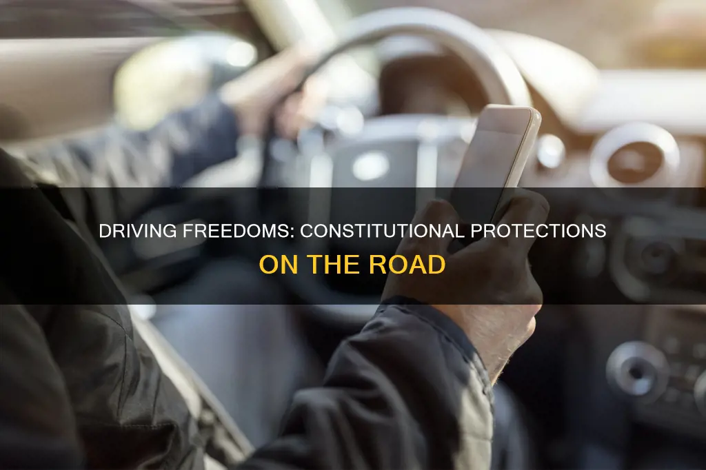 does constitution protect driving