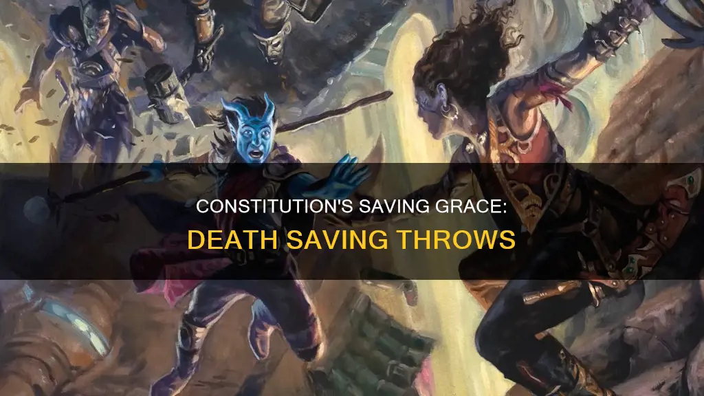 does constitution save apply to death savong throws