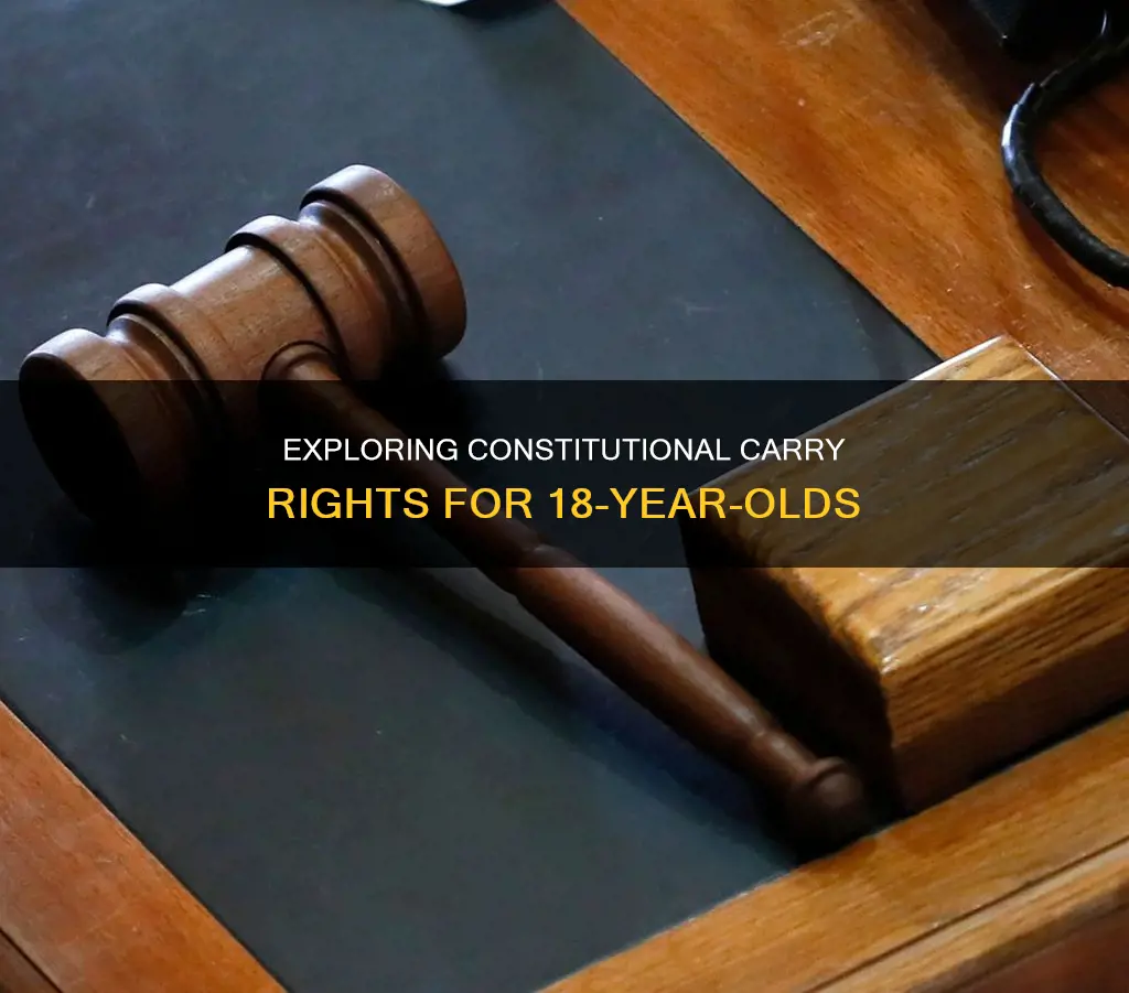 does constitutional carry apply to 18 year olds