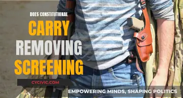 Constitutional Carry: Removing Screening, Inviting Danger?